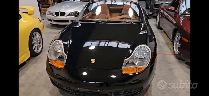Usata Porsche 986 Boxster 2001 Nero Cabrio