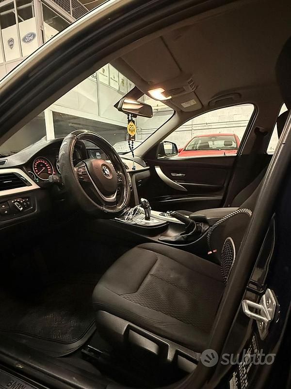 Usata BMW 316 Advantage 116 CV (85 kW) 2017 Blu Station wagon
