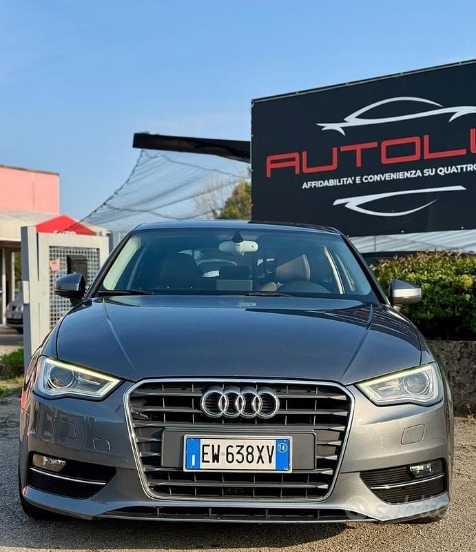 Usata Audi A3 105 CV (77 kW) 2014 Grigio Berlina