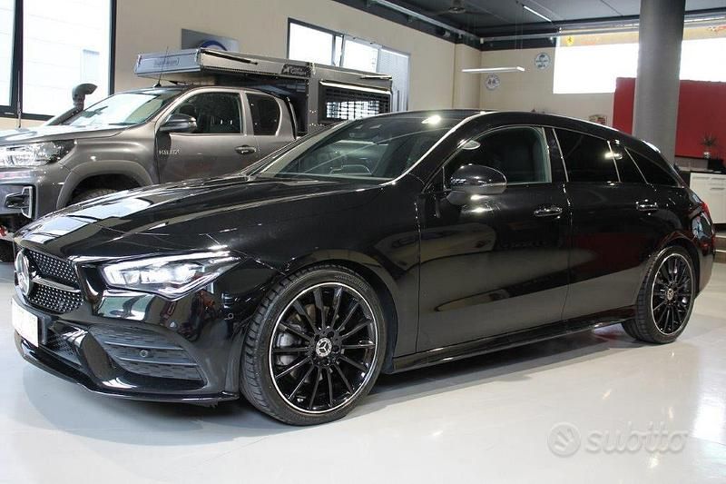 Usata Mercedes CLA220 Shooting Brake Premium 190 CV (139 kW) 2022 Nero Station wagon