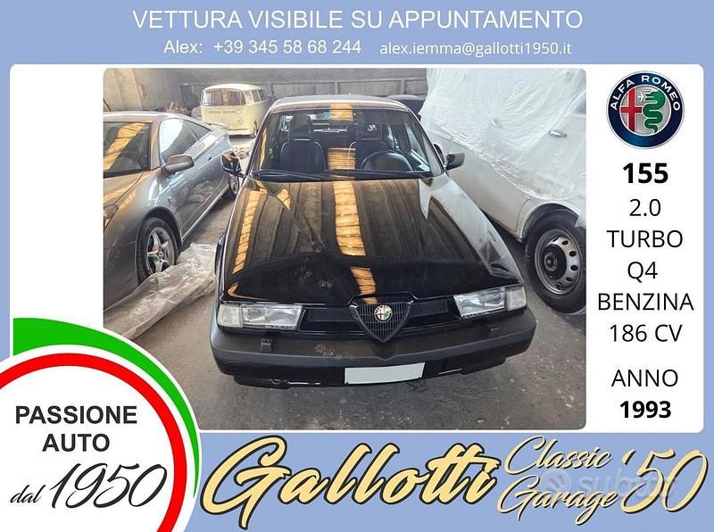 Usata Alfa Romeo 155 186 CV (136 kW) 1993 Nessuno Berlina