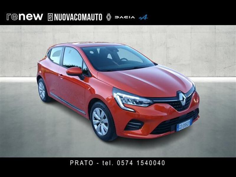 Usata Renault Clio V SE 75 CV (55 kW) 2021 Arancione Utilitaria