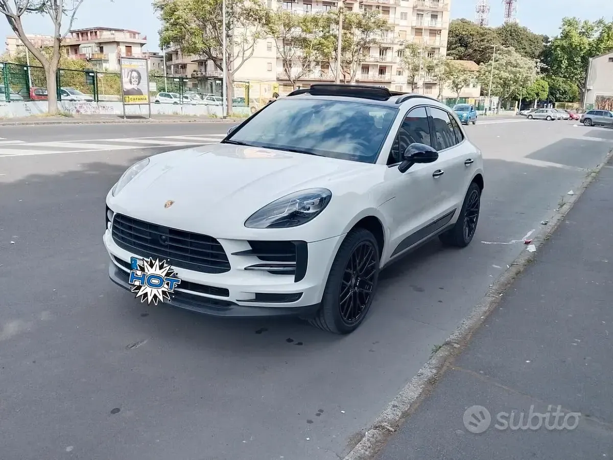 Usata Porsche Macan 245 CV (180 kW) 2019 Bianco SUV