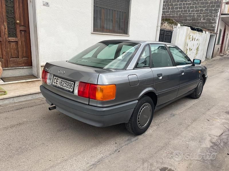 Usata Audi 80 Comfort 73 CV (53 kW) 1990 Grigio Cabrio