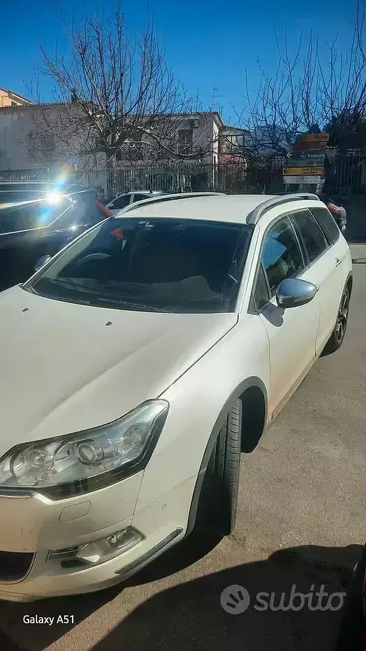 Usata Citroën C5 145 CV (106 kW) 2014 Bianco Station wagon