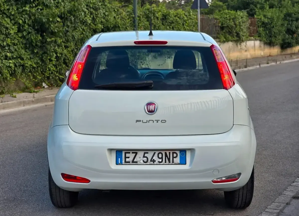 Usata Fiat Punto 75 CV (55 kW) 2016 Bianco Utilitaria