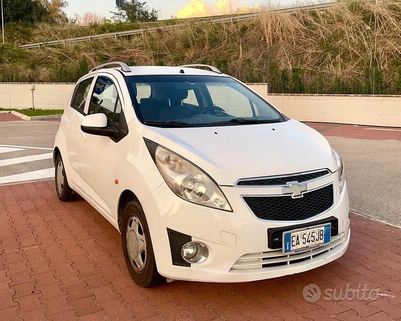 Usata Chevrolet Spark 2010 Bianco Utilitaria