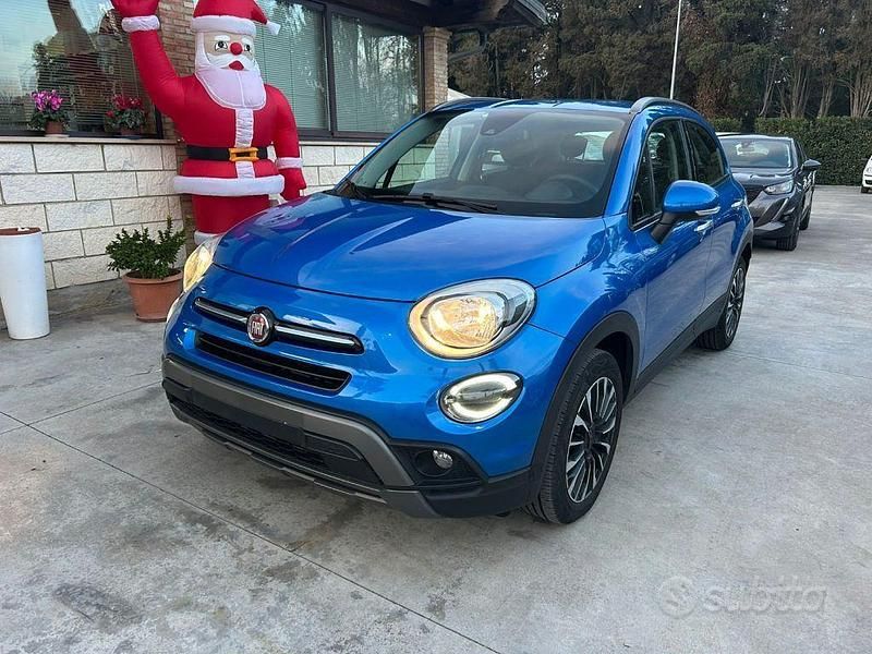 Usata Fiat 500X Cross 120 CV (88 kW) 2020 Blu metallizzato SUV