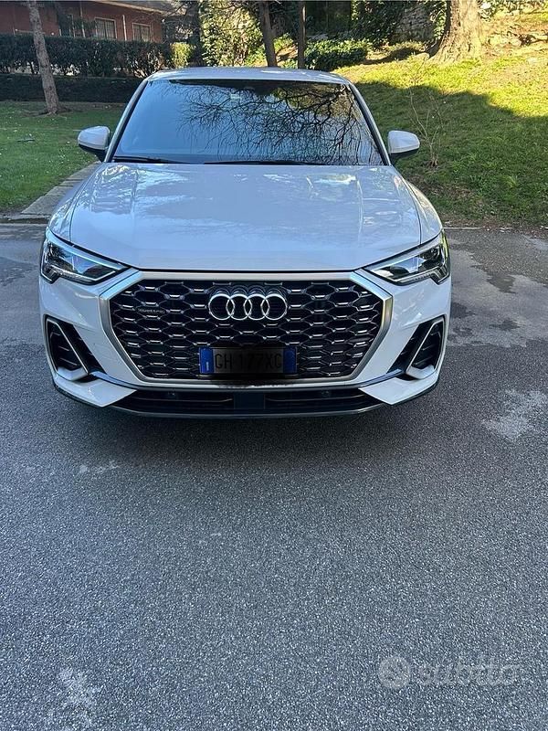 Usata Audi Q3 S-Line 200 CV (147 kW) 2022 Bianco SUV
