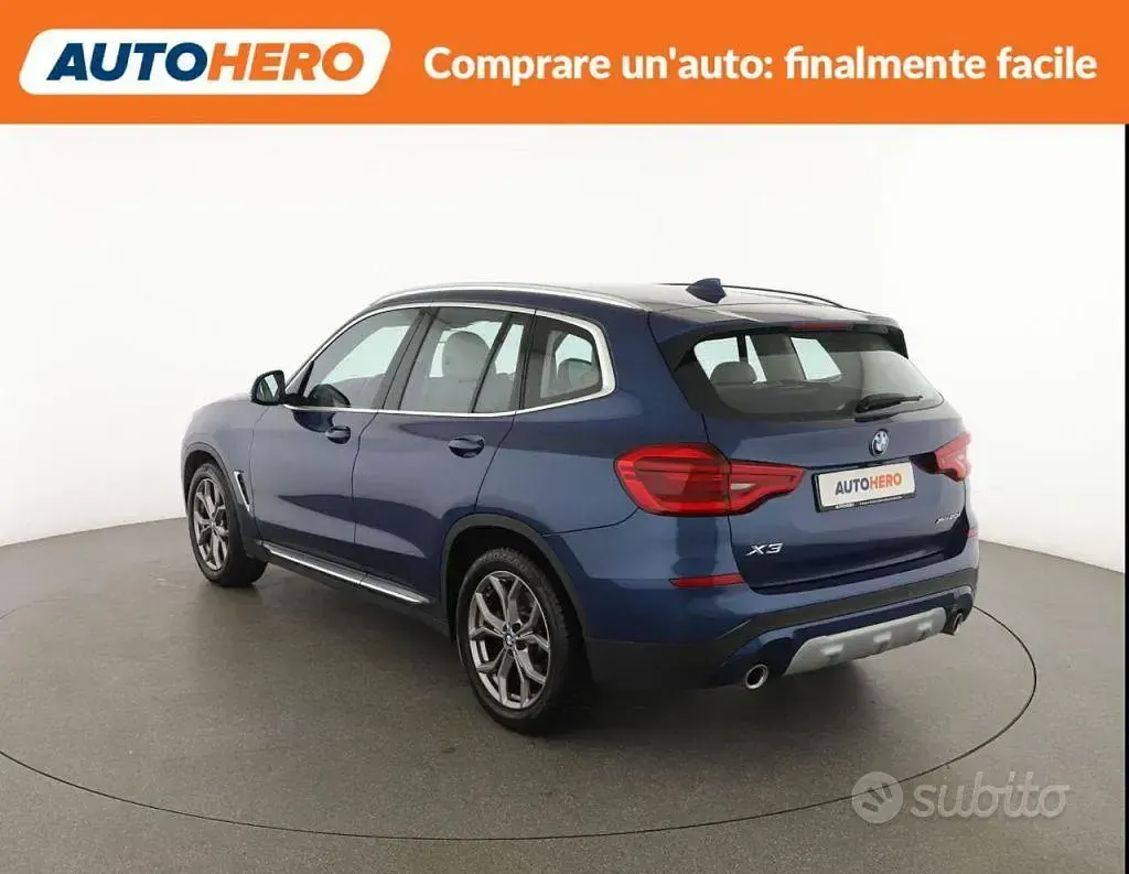 Usata BMW X3 xLine 190 CV (139 kW) 2019 Bluazzurro SUV
