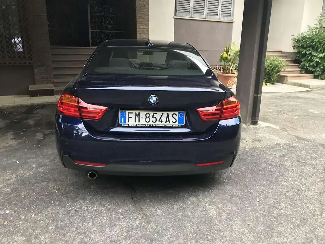 Usata BMW 420 Coupé M Sport 184 CV (135 kW) 2015 Blu/azzurro Coupé