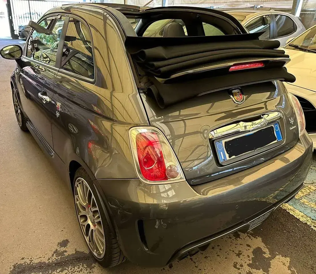 Usata Abarth 595 Turismo 159 CV (116 kW) 2016 Grigio Cabrio