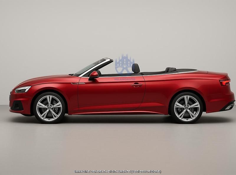 Usata Audi Cabriolet S-Line 265 CV (194 kW) 2024 Rosso Cabrio