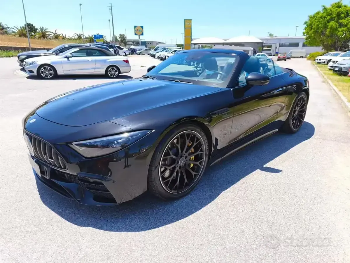 Usata Mercedes SL43 AMG AMG Line Premium Plus 381 CV (280 kW) 2023 Nero Cabrio