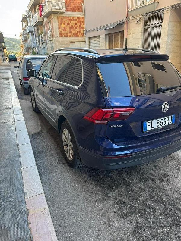 Usata VW Tiguan 116 CV (85 kW) 2017 Blu SUV