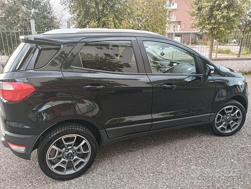 Usata Ford Ecosport Sport 95 CV (69 kW) 2017 Nero SUV