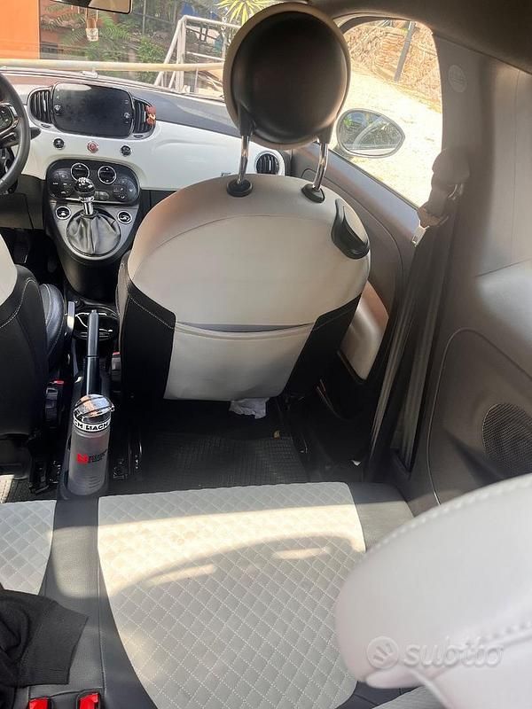 Usata Fiat 500 Dolcevita 69 CV (50 kW) 2022 Bianco Utilitaria