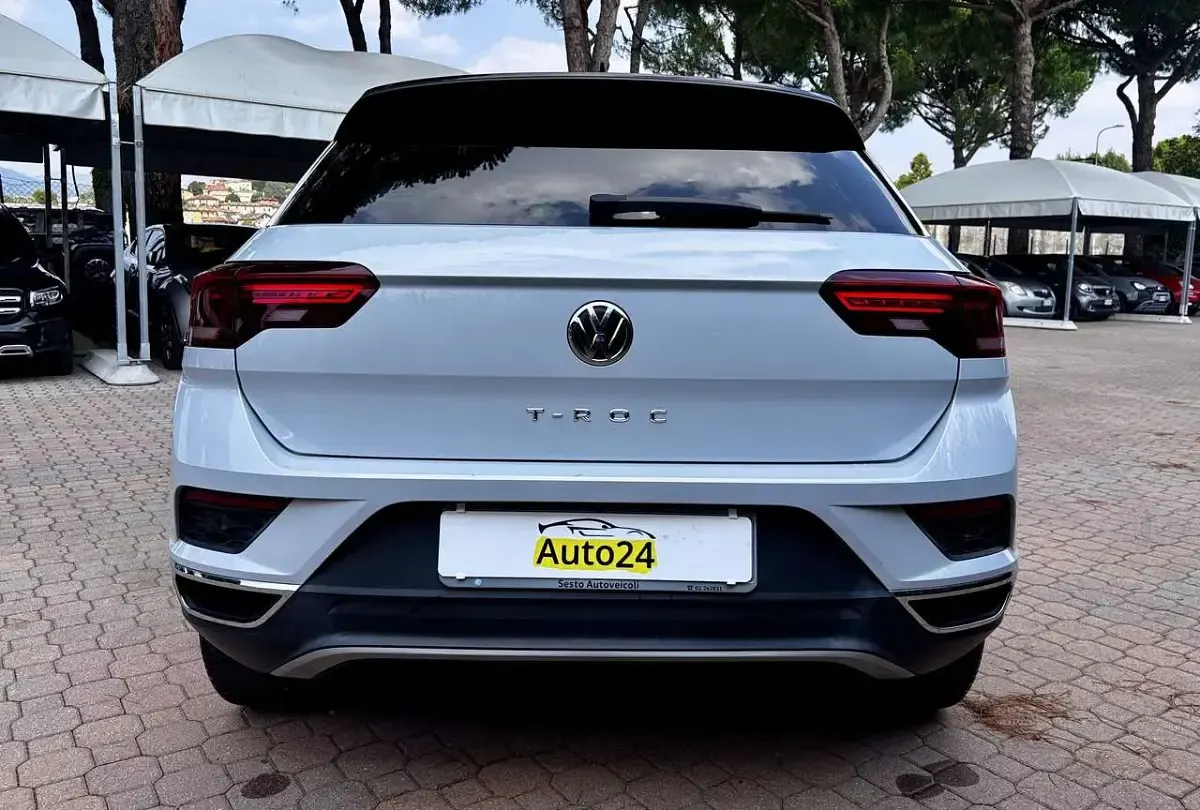 Usata VW T-Roc Advance 116 CV (85 kW) 2019 Bianco SUV