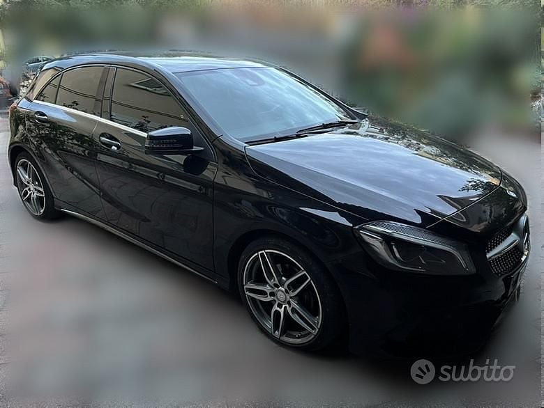 Usata Mercedes A200 Premium 136 CV (100 kW) 2016 Nero Berlina