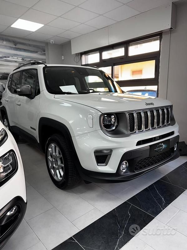 Usata Jeep Renegade Limited 140 CV (102 kW) 2020 Bianco SUV