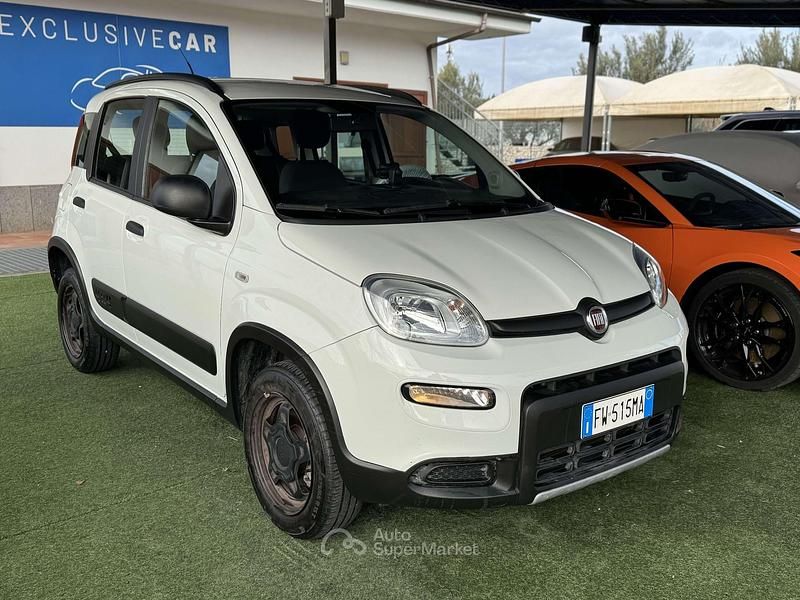 Usata Fiat Panda 4x4 86 CV (63 kW) 2019 Bianco Utilitaria