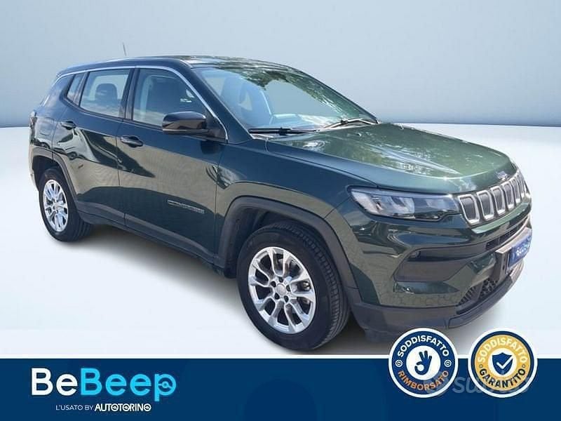Usata Jeep Compass Longitude 131 CV (96 kW) 2022 Nero metallizzato SUV