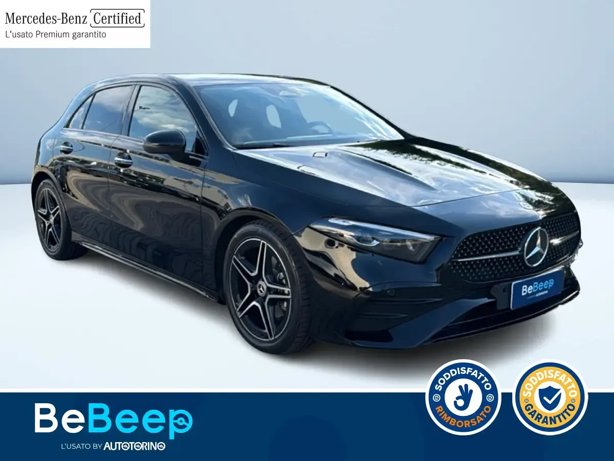 Usata Mercedes A180 Advanced Plus 116 CV (85 kW) 2023 Nero metallizzato Berlina