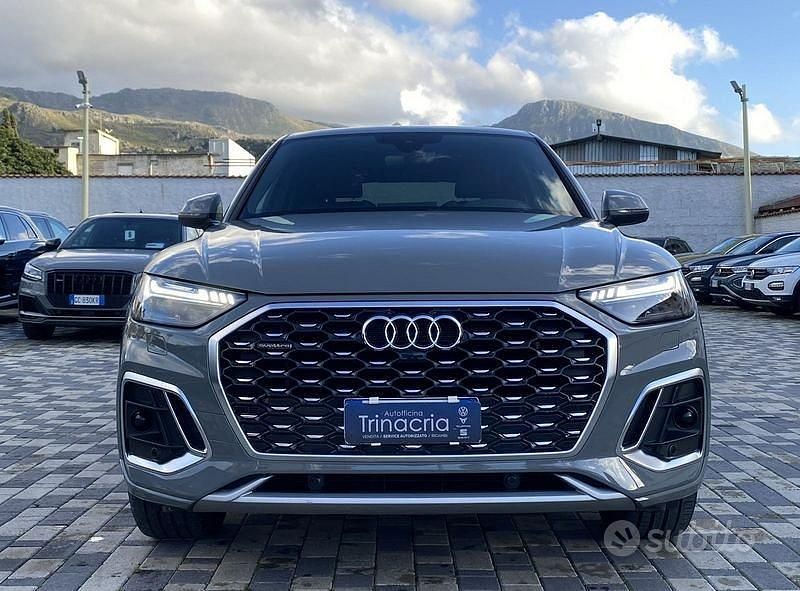 Usata Audi Q5 S-line plus 204 CV (150 kW) 2022 Grigio SUV