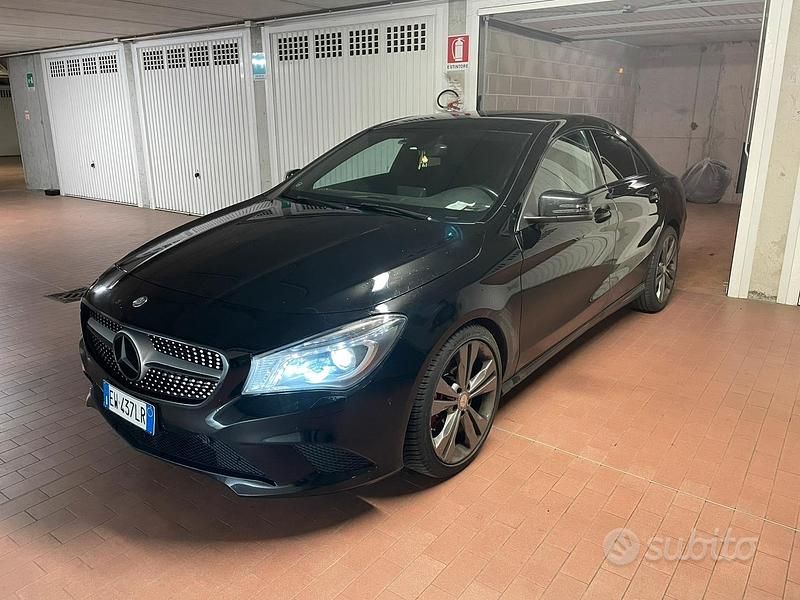 Usata Mercedes CLA180 109 CV (80 kW) 2014 Nero Berlina