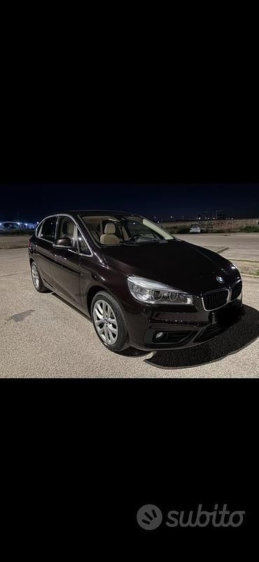 Usata BMW 218 Active Tourer Efficient Dynamics 2015 Marrone Monovolume