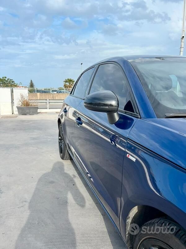 Usata Audi A1 S-Line 90 CV (66 kW) 2015 Blu Utilitaria