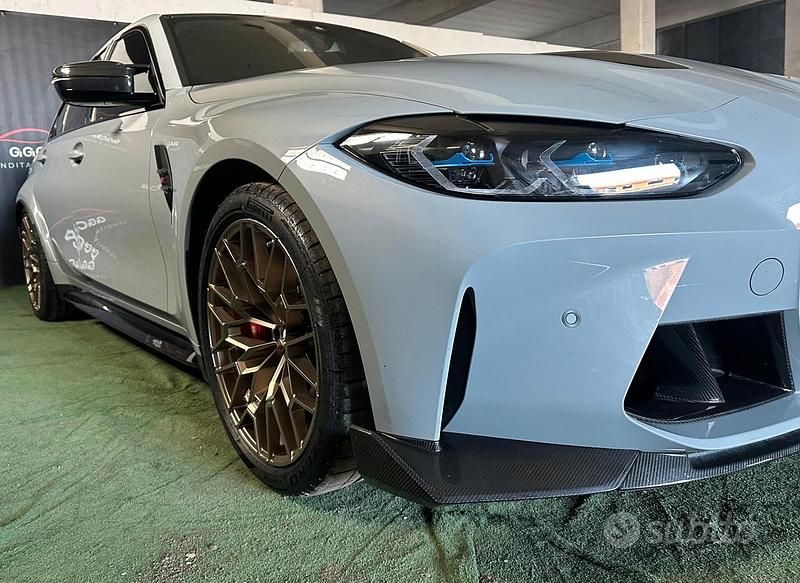 Usata BMW M3 Shadowline 551 CV (405 kW) 2023 Grigio Berlina