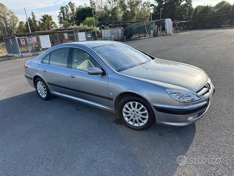 Usata Peugeot 607 133 CV (97 kW) 2002 Grigio Berlina