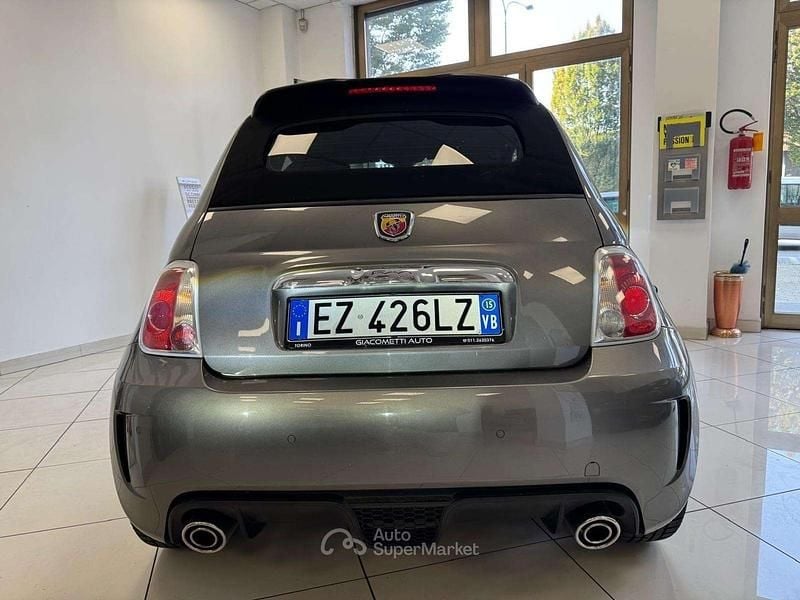 Usata Abarth 595C Custom 135 CV (99 kW) 2015 Grigio Cabrio