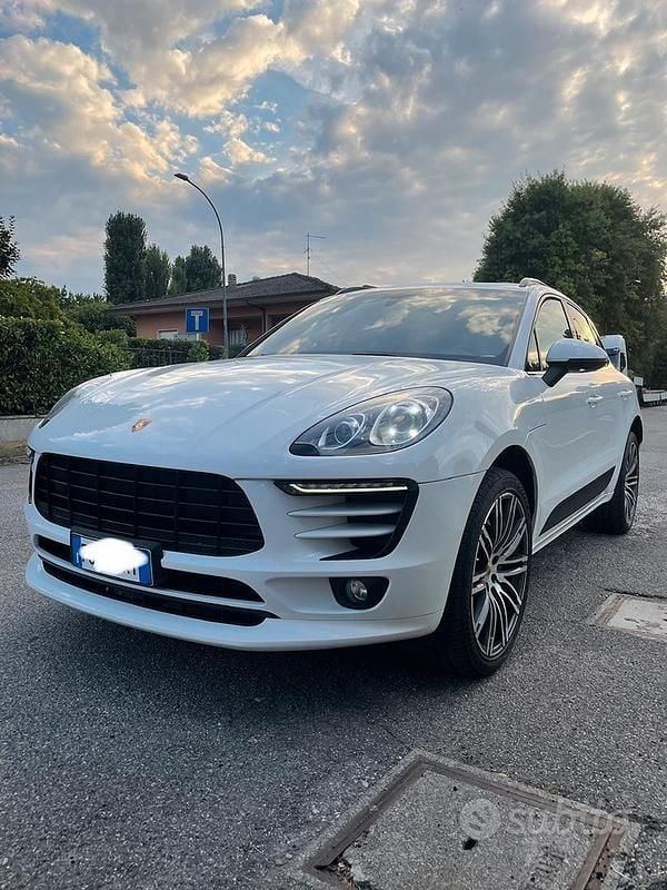 Usata Porsche Macan 250 CV (183 kW) 2015 Bianco SUV