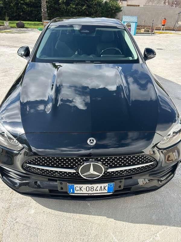 Usata Mercedes C220 Premium 200 CV (147 kW) 2022 Nero Berlina
