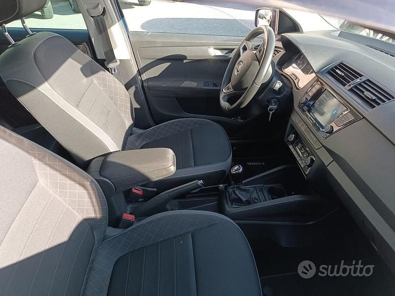 Usata Skoda Fabia 2020 Blu Utilitaria