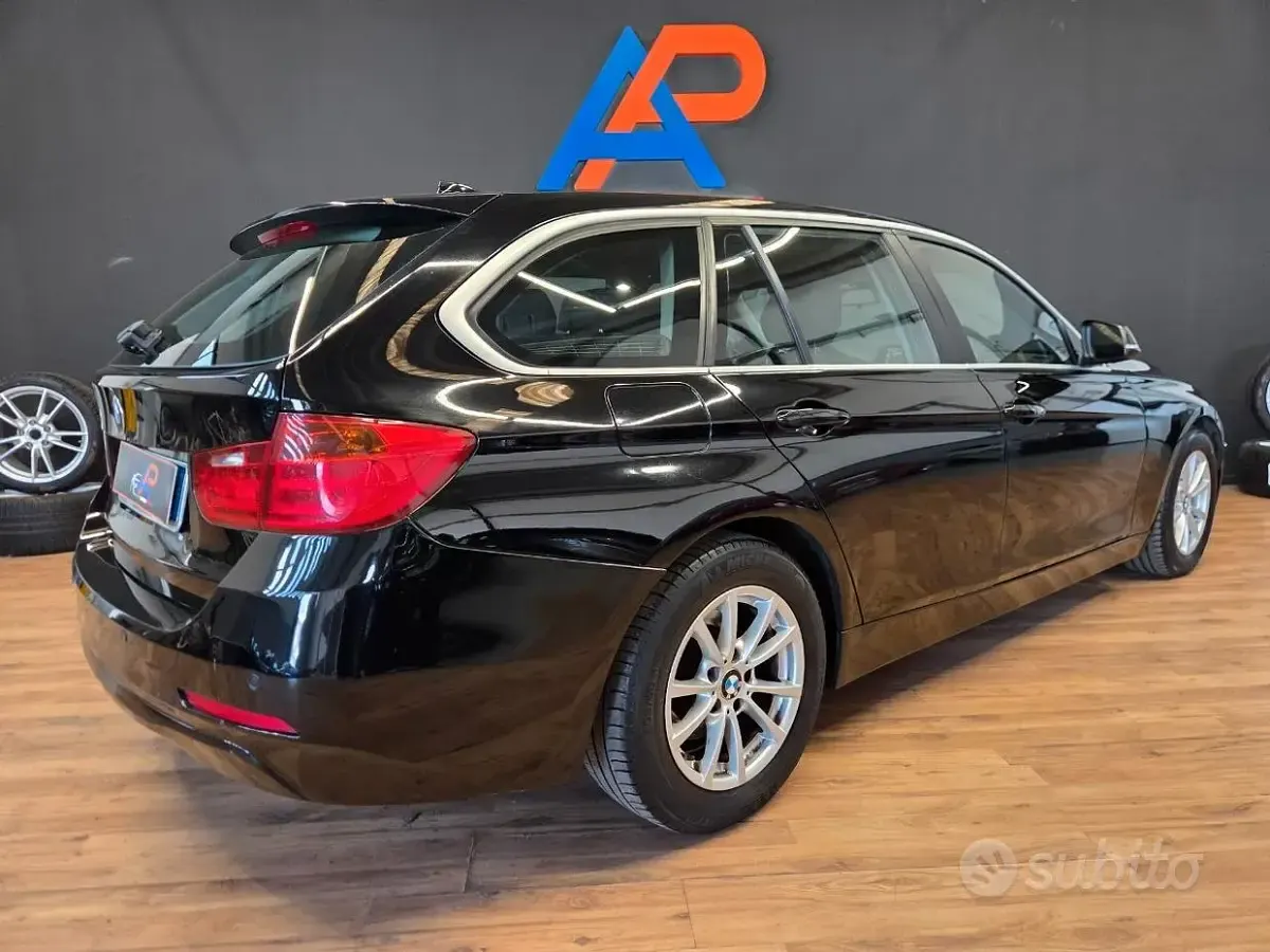 Usata BMW 316 Efficient Dynamics 116 CV (85 kW) 2014 Nero Station wagon