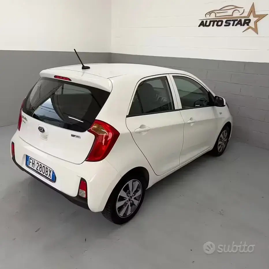 Usata Kia Picanto 68 CV (50 kW) 2017 Bianco Utilitaria