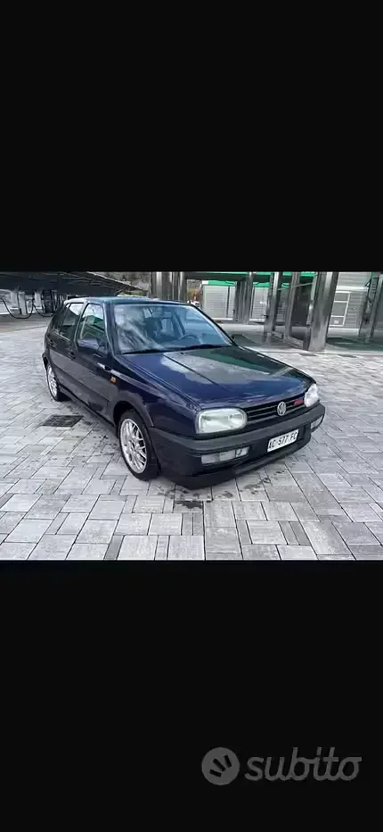 Usata VW Golf III GTI 150 CV (110 kW) 1995 Blu Berlina