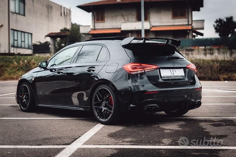 Usata Mercedes A45 AMG AMG 421 CV (309 kW) 2021 Nero Berlina