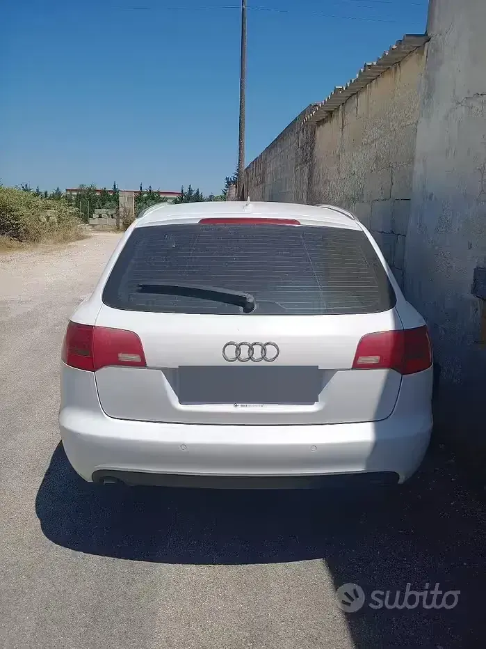 Usata Audi A6 S-Line 233 CV (171 kW) 2007 Bianco Station wagon