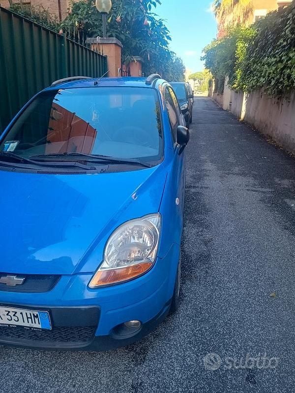 Usata Chevrolet Matiz 2009 Blu Utilitaria