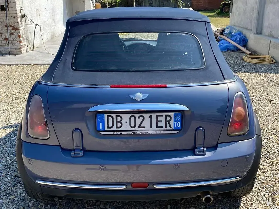 Usata Mini One Cabriolet 90 CV (66 kW) 2006 Blu/azzurro Cabrio