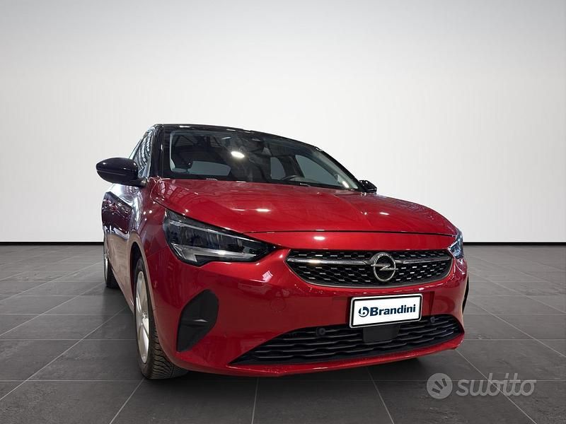 Usata Opel Corsa Elegance 100 CV (73 kW) 2022 Rosso Utilitaria