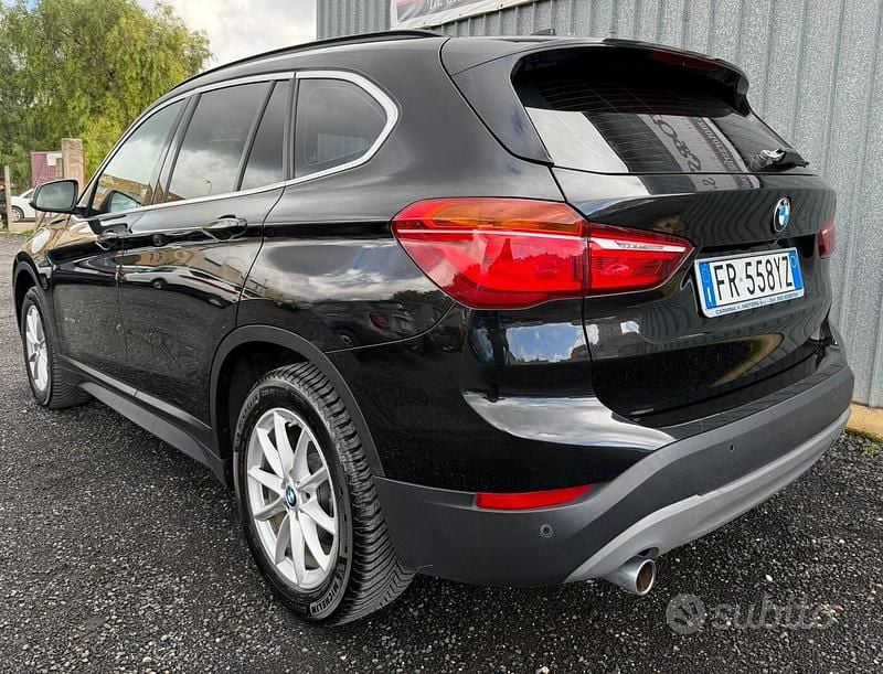 Usata BMW X1 150 CV (110 kW) 2018 Nero SUV