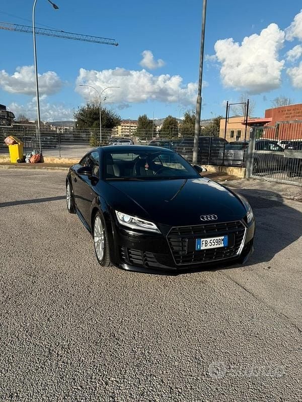 Usata Audi TT S-Line 184 CV (135 kW) 2015 Nero Coupé