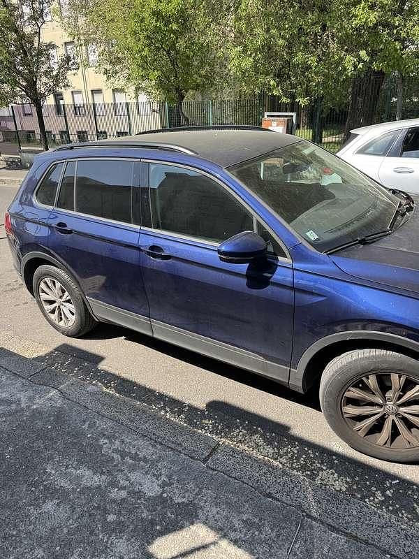 Usata VW Tiguan Business 125 CV (91 kW) 2018 Blu/azzurro SUV