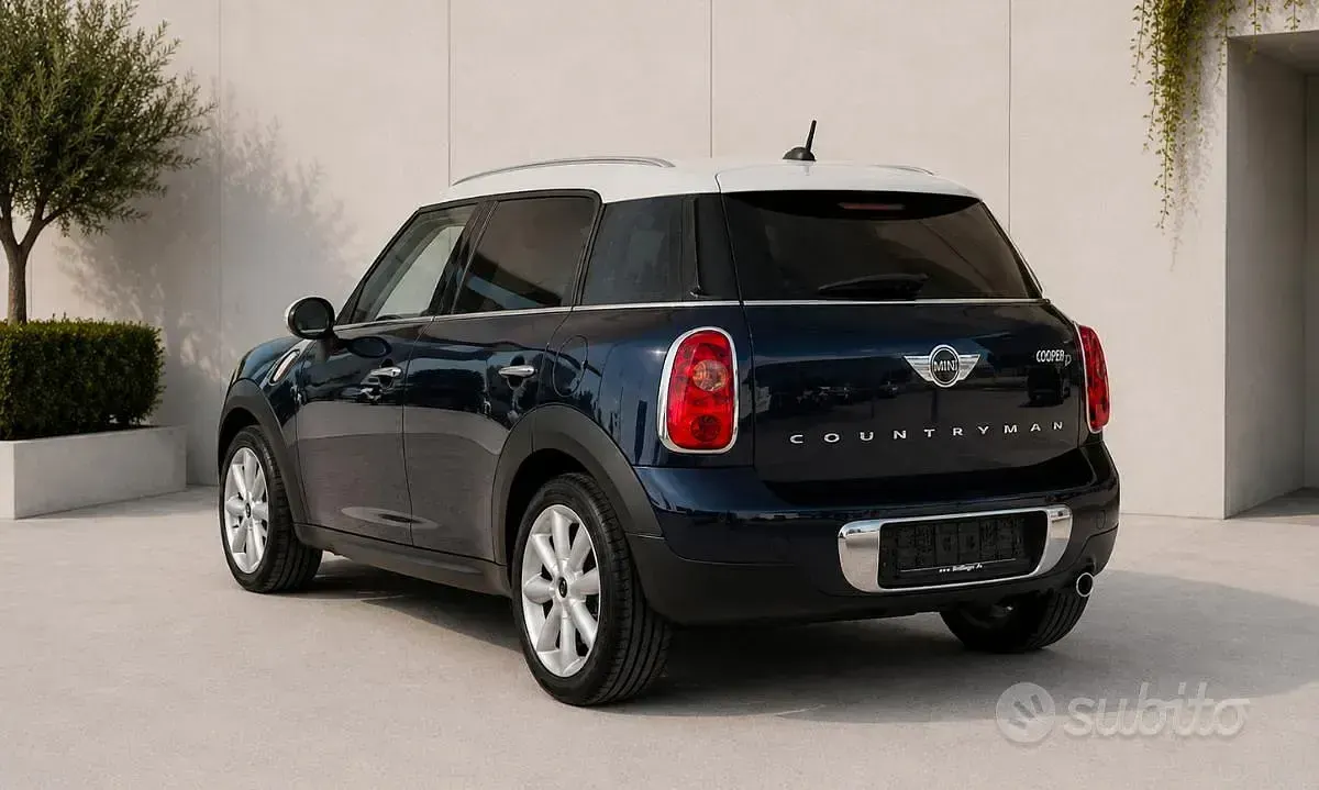 Usata Mini Cooper D Countryman 110 CV (80 kW) 2017 Blu SUV