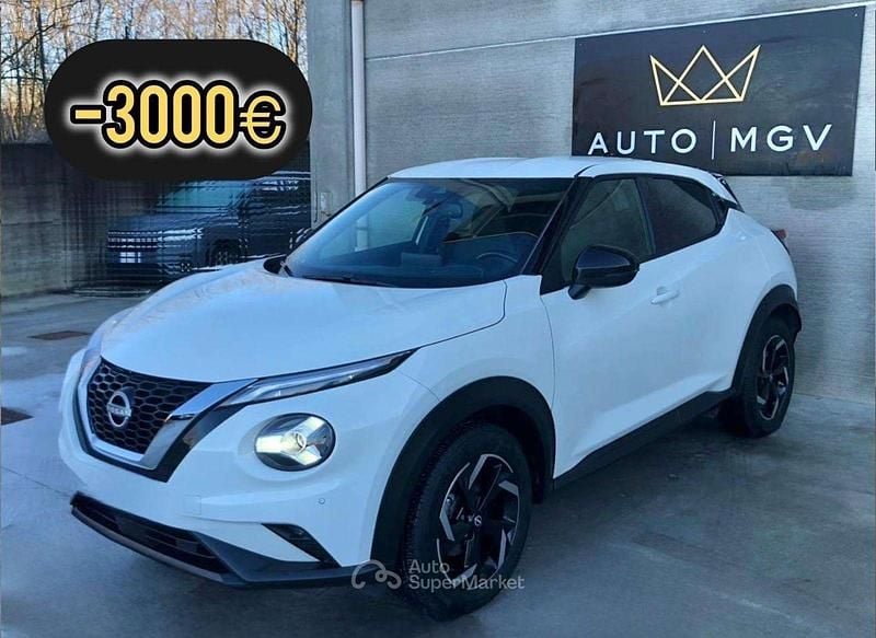Bianco Usata 2023 Nissan Juke N-Connecta SUV | 13.900 € (Ottimo prezzo) - Immagine 1/4